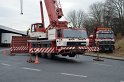 LKW umgestuerzt Niehler Hafen P151